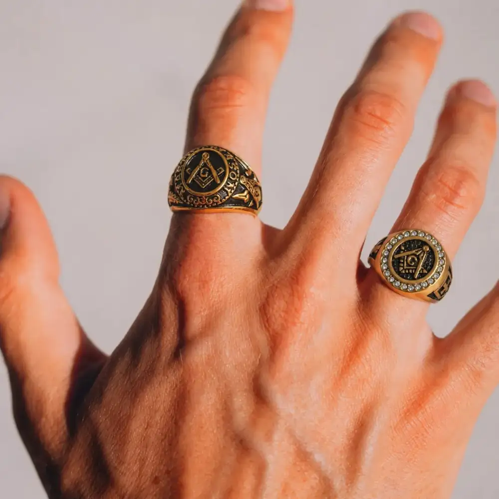 Men's Master Mason Degree Ring