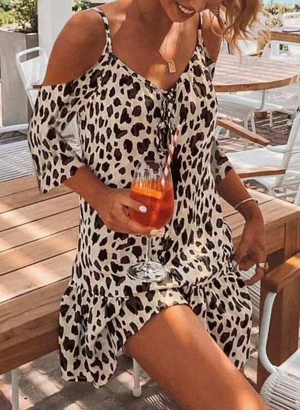 Ready to Pounce Cheetah Print Dress