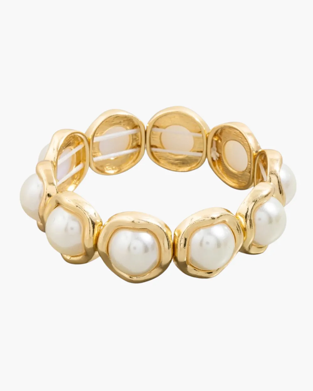 Round Pearl Cabochon Bracelet