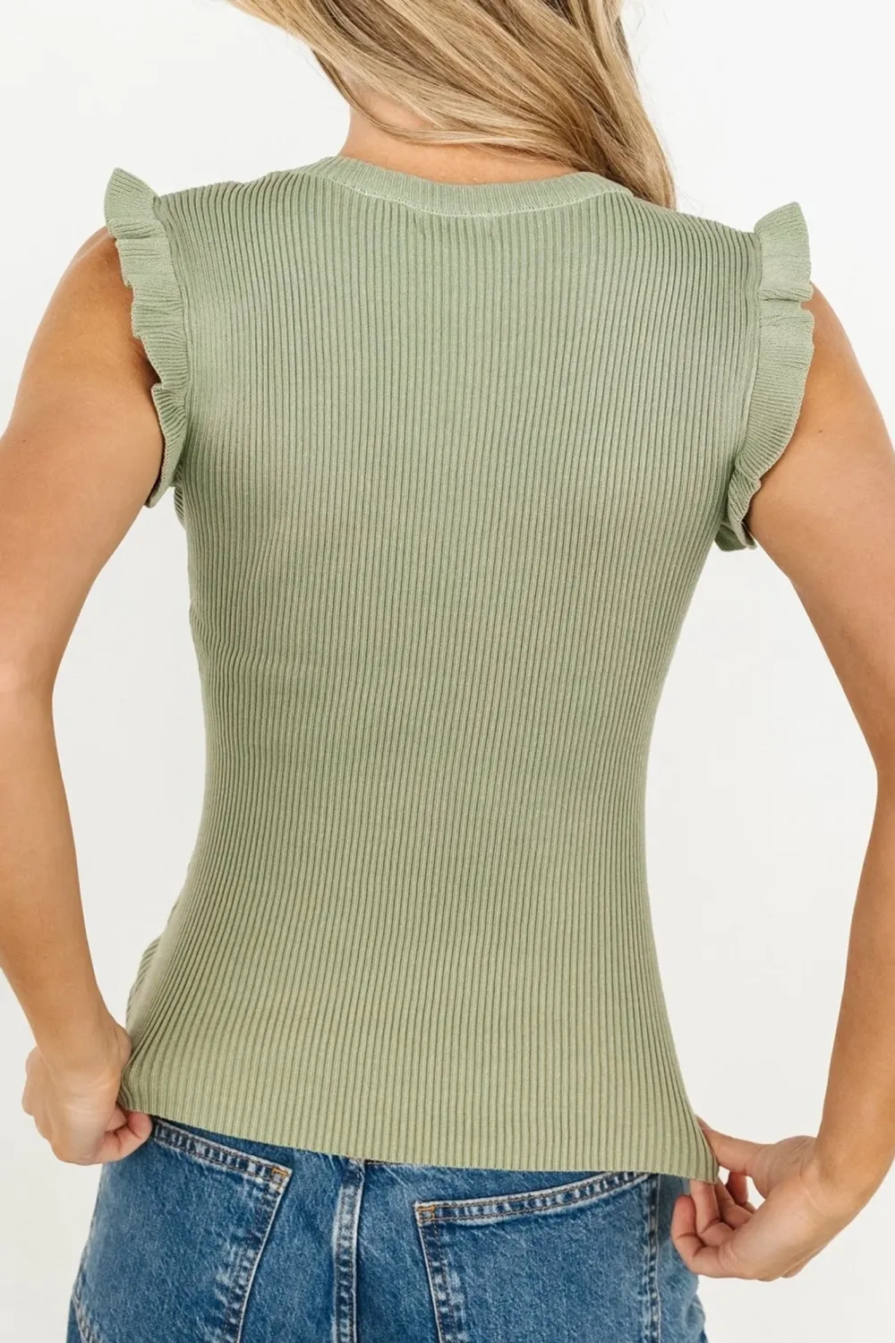 Soft Breathable Ribbed Knitted Shirt