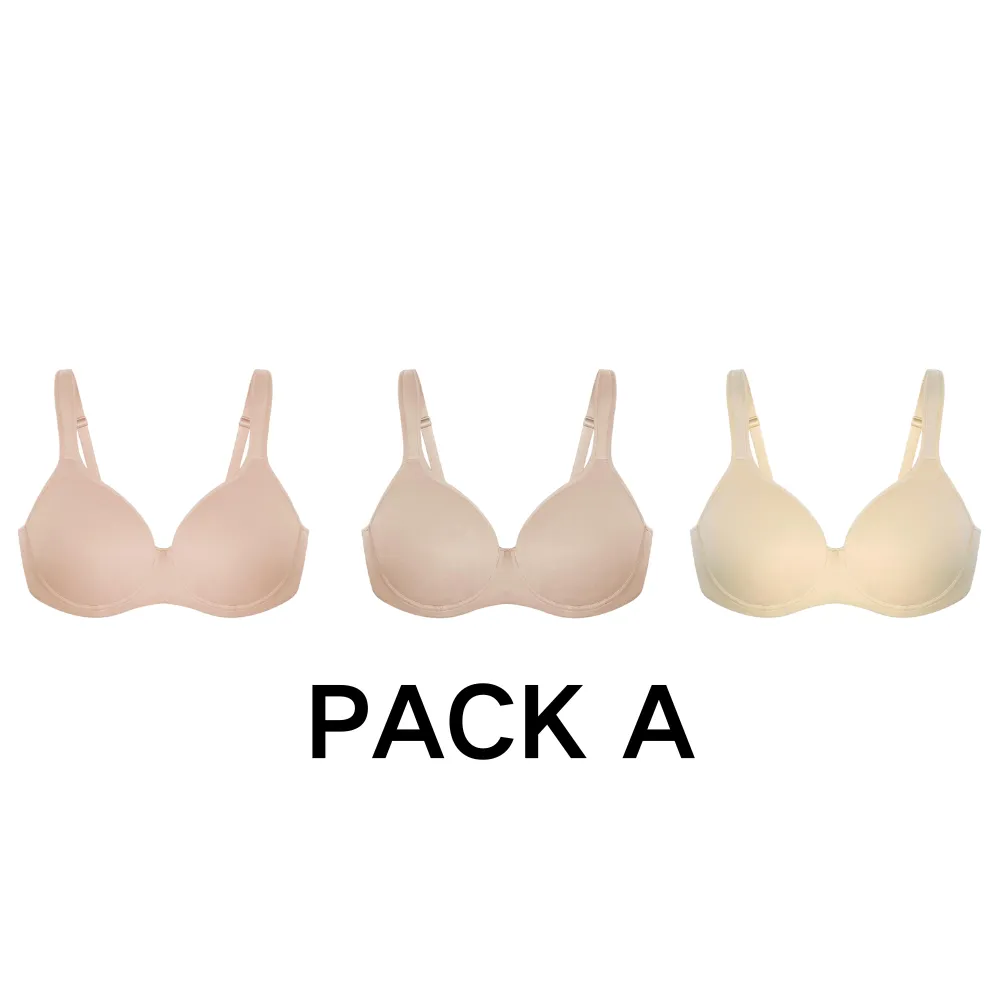 Full Coverage Unlined Unpadded Underwire Plus Size Minimizer Bra Everyday Bra