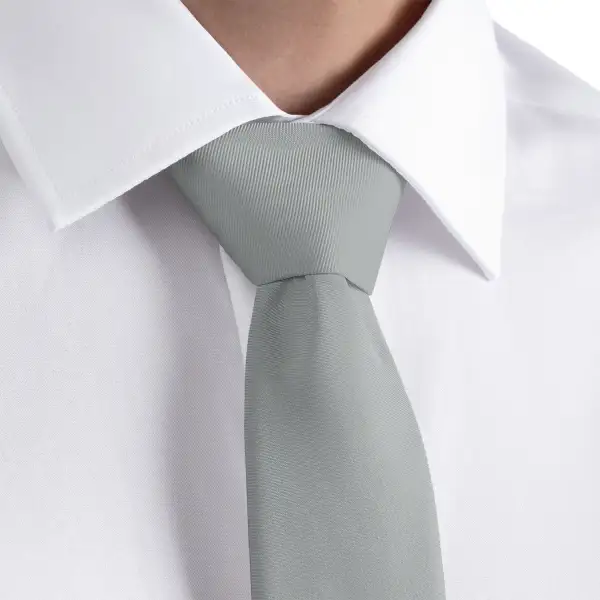 Versatile Solid Design Necktie