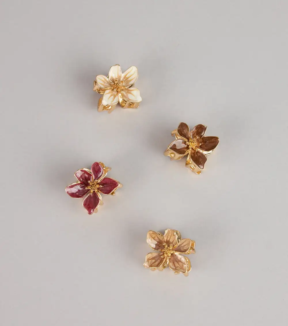 Bloom Baby Flower Claw Clip Set
