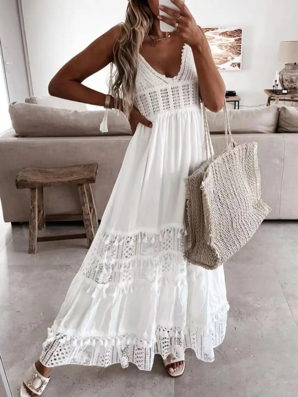 Crochet Dress Casual