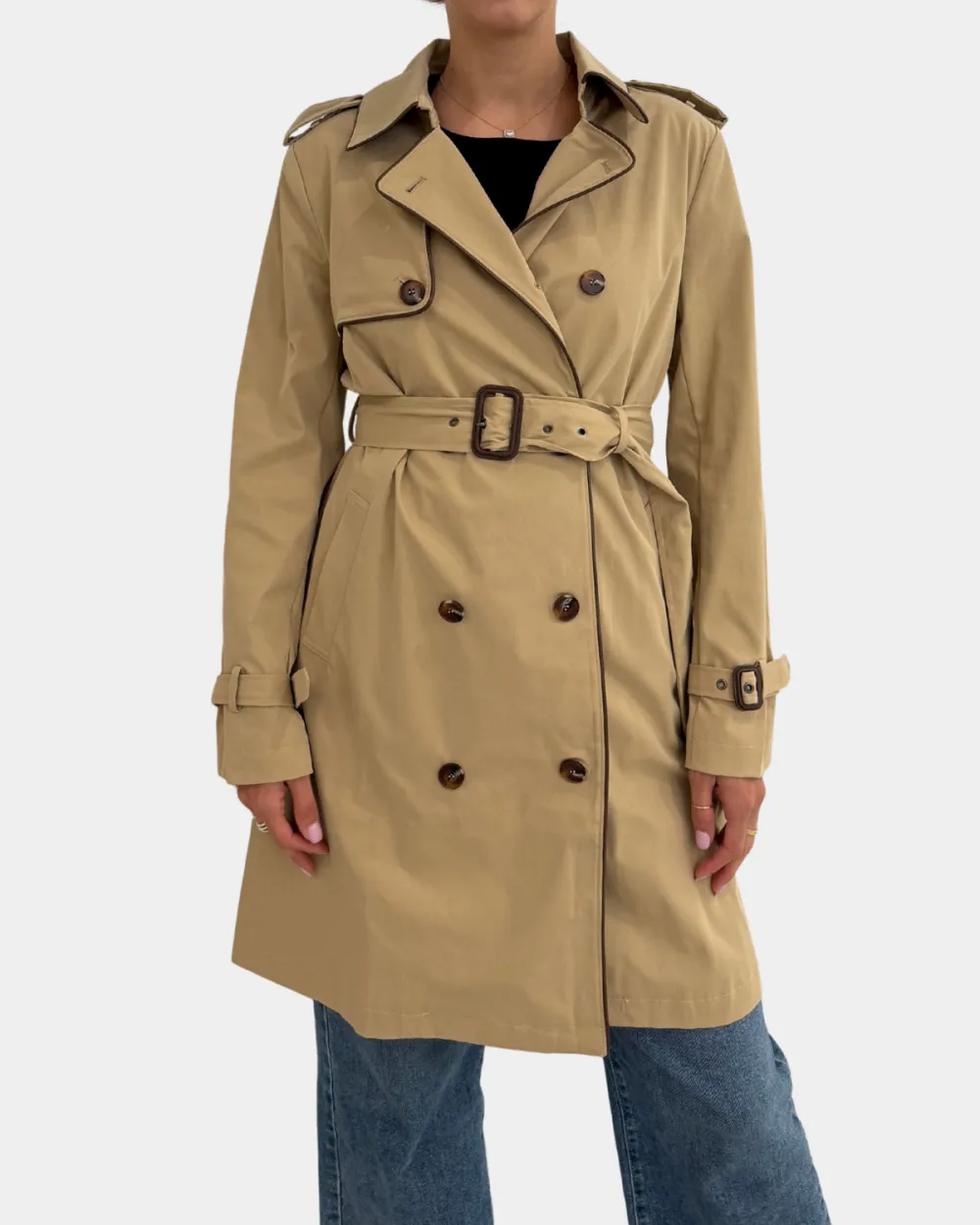 Belted Trench Coat