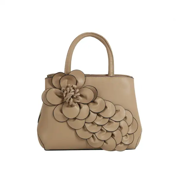 Bloom Petal Embellished Tote Bag
