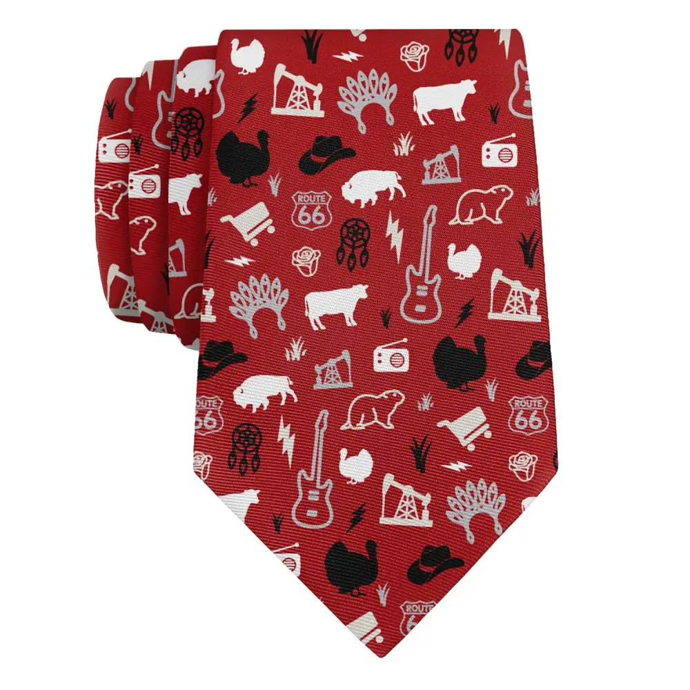 Modern Heritage Emblem Expression Necktie
