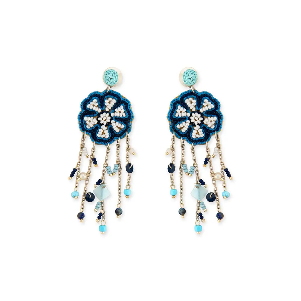 Softline Framed Artful Statement Earrings