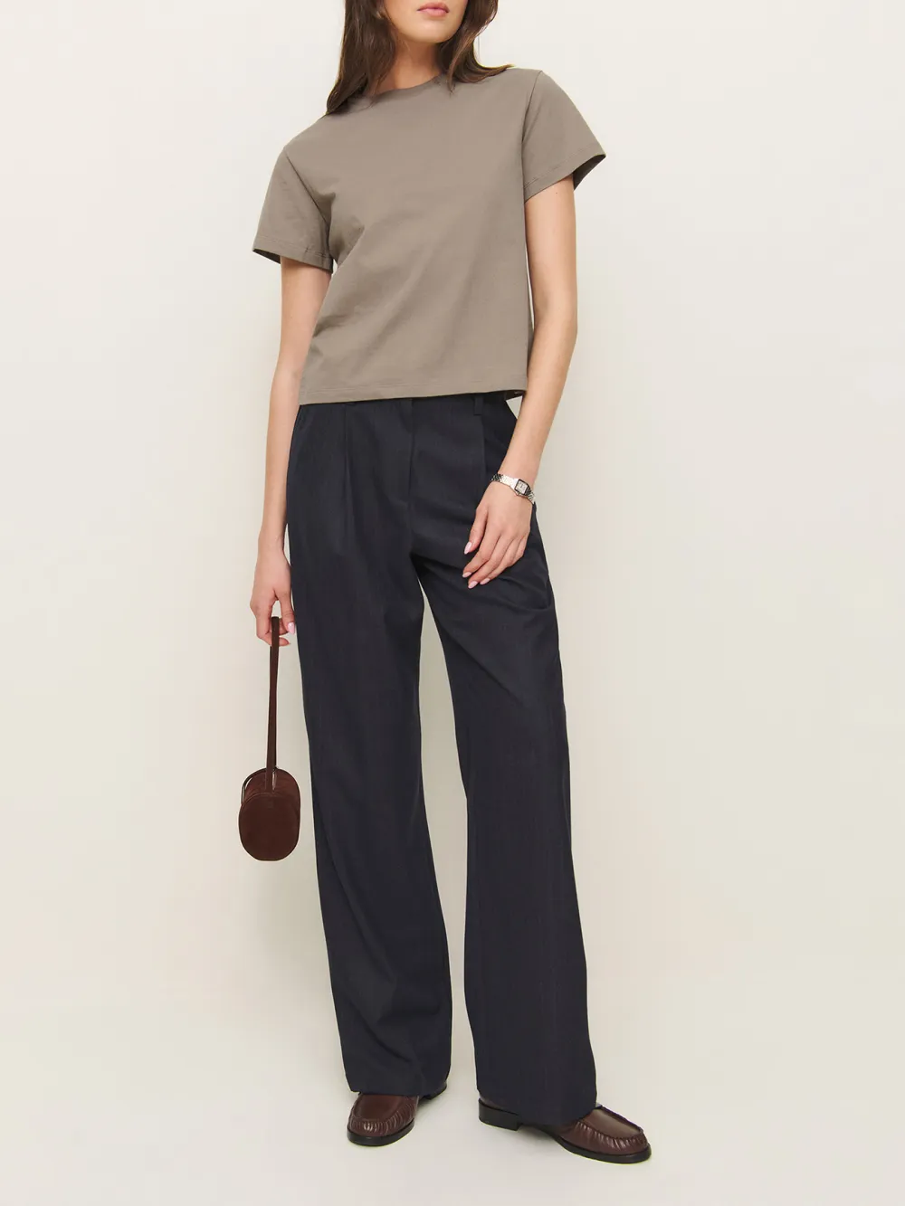 Crew Neck Cotton T-Shirt