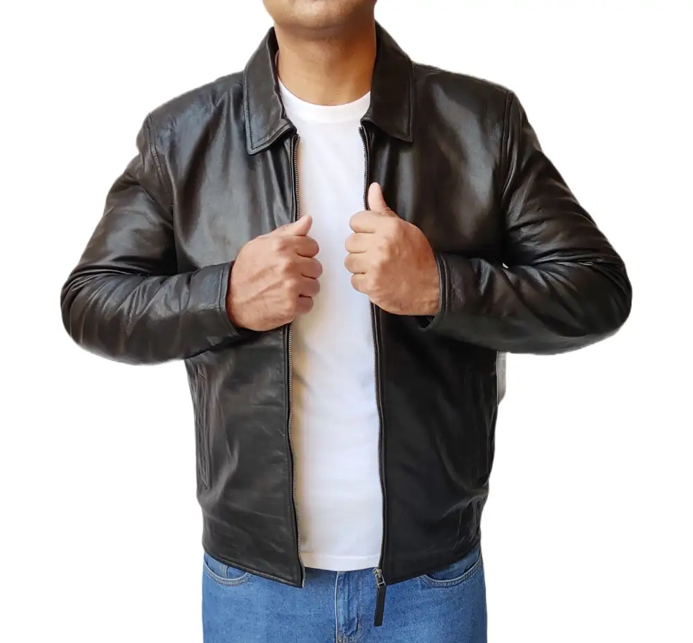 Smart Timeless Leather Jacket