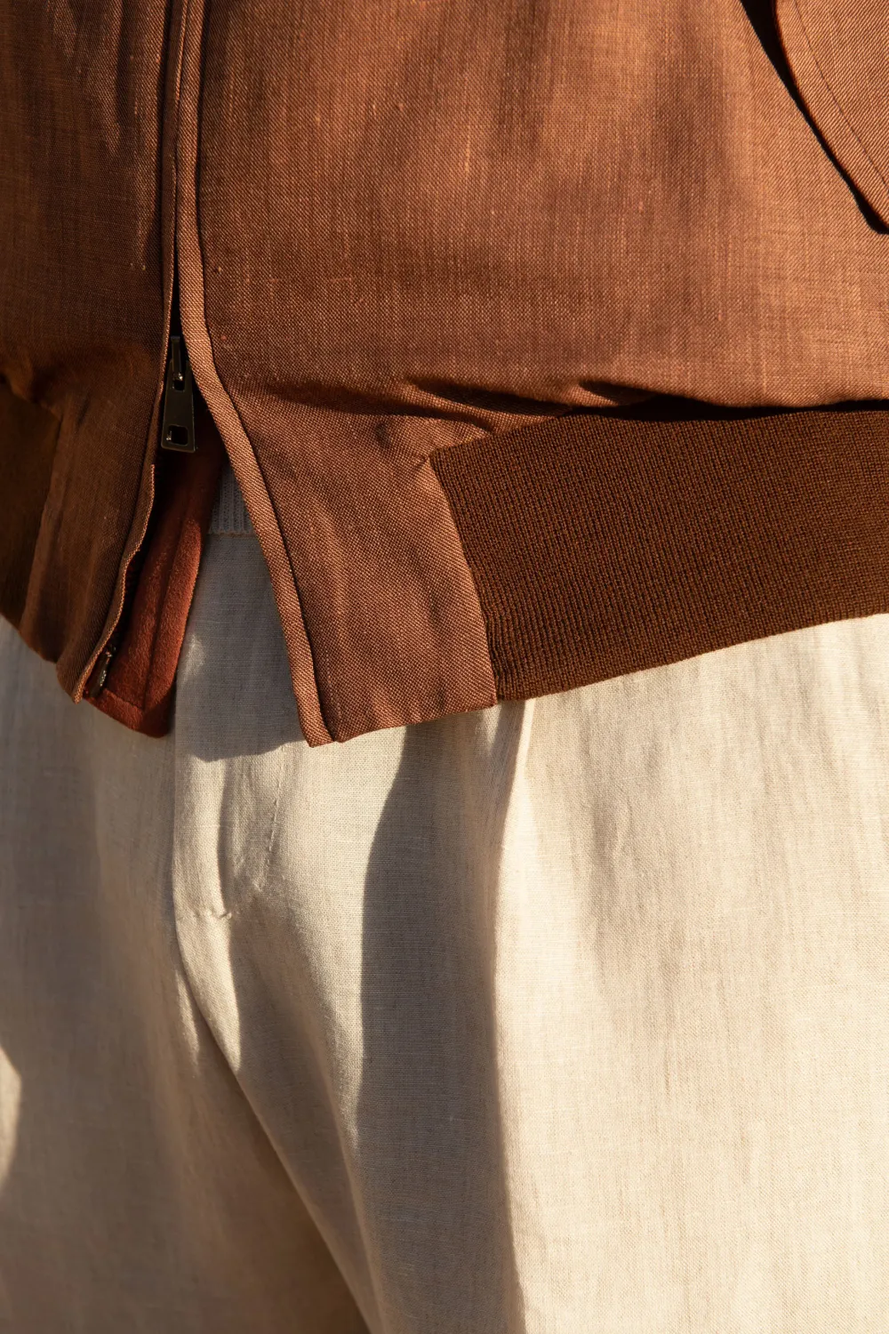 Rusty Short Jacket In  Fabric