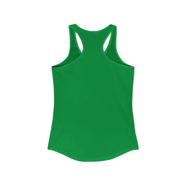 Leaf Print Graphic Racerback Tank