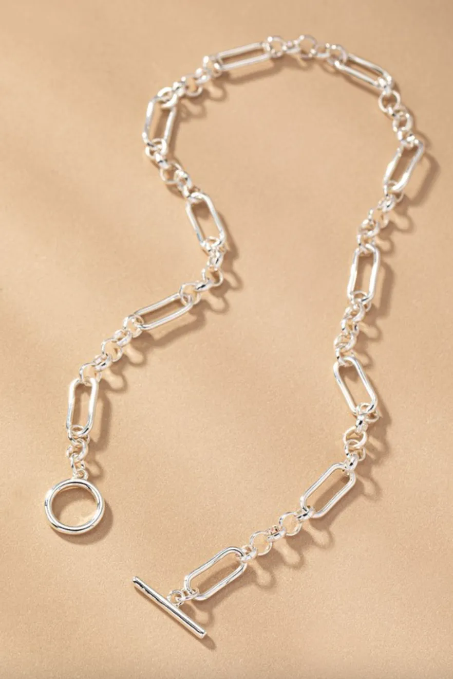 Mixed Link Chain Necklace
