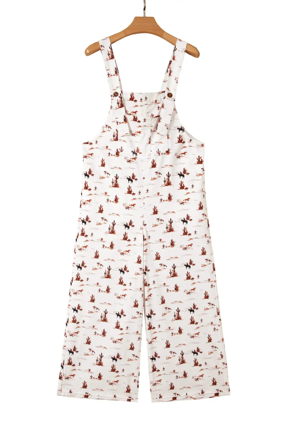 Western Printed Button Adjustable Straps Loose Accessory