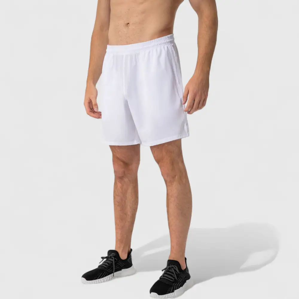 Refined Elastic-Waist Men's Athletic Shorts