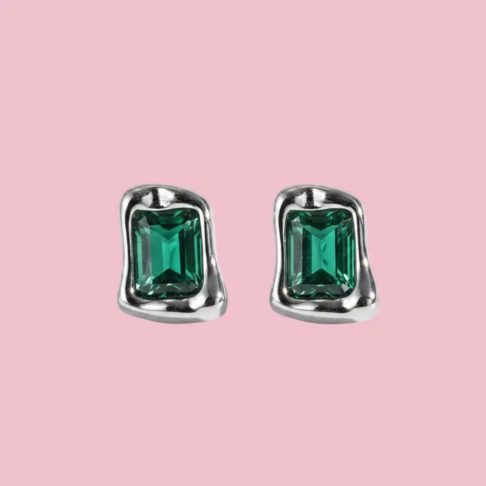 Refined Stone Earrings