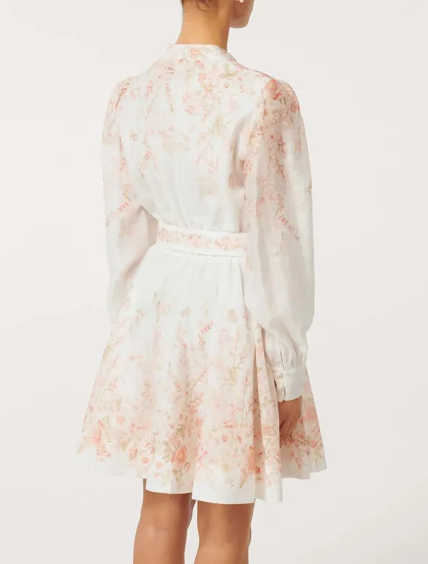 Petite Printed Mini Dress