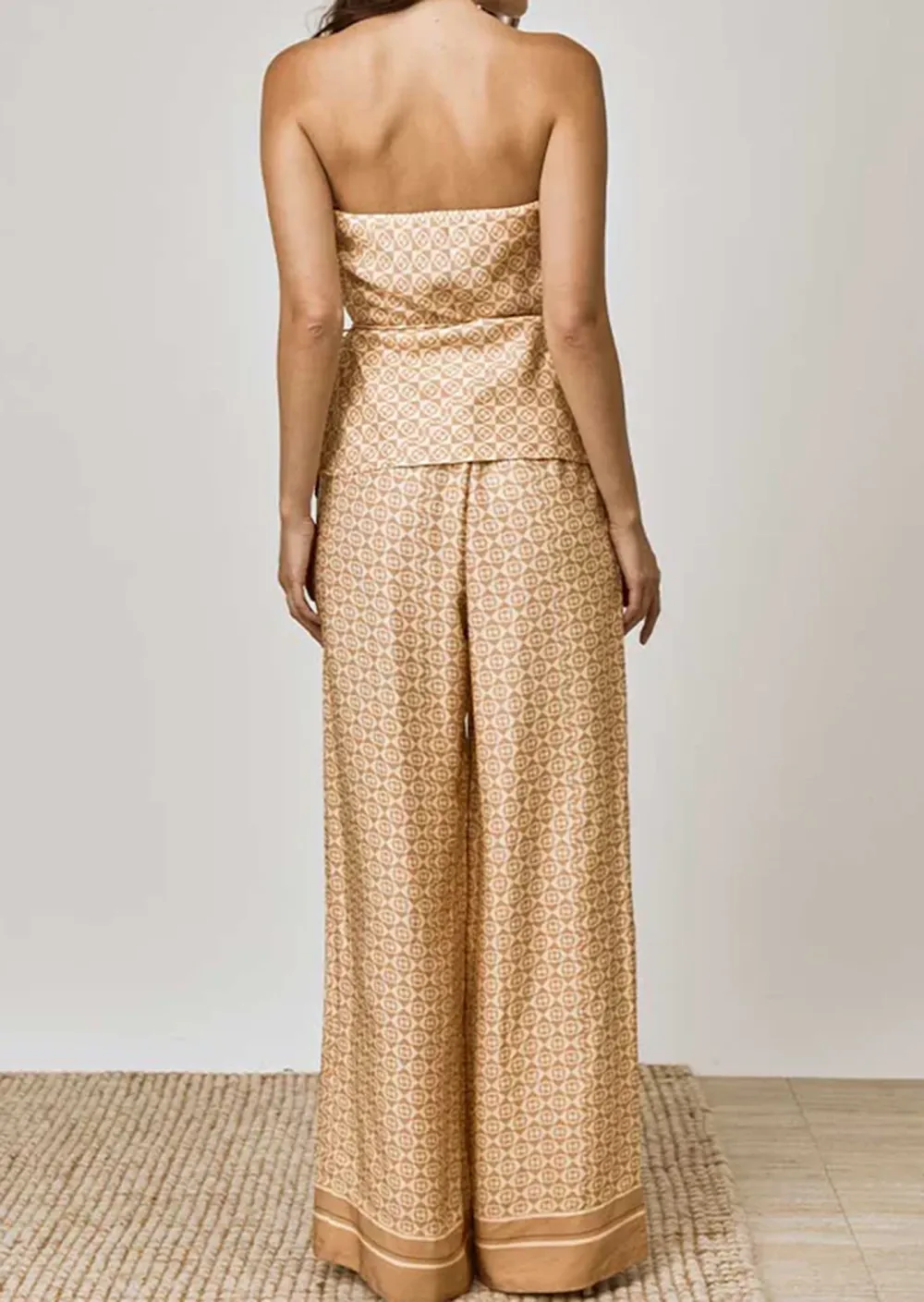 GEOMETRIC PATTERN PANTS