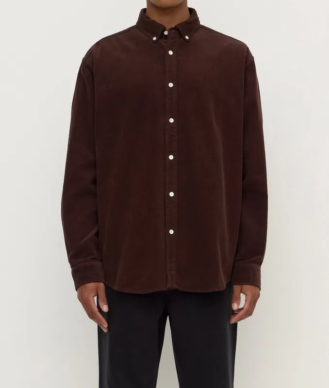 Brown Corduroy Shirt