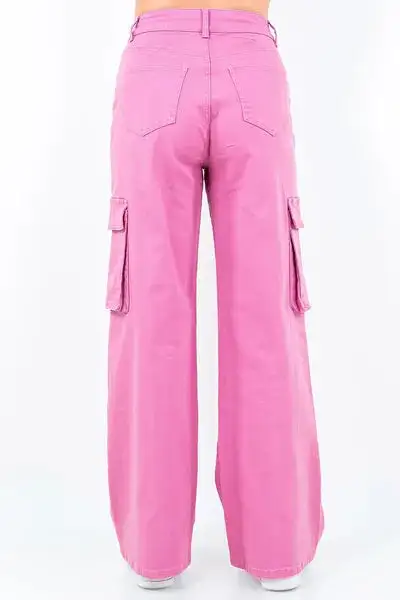 Short Sleeve Flap Pocket Pants