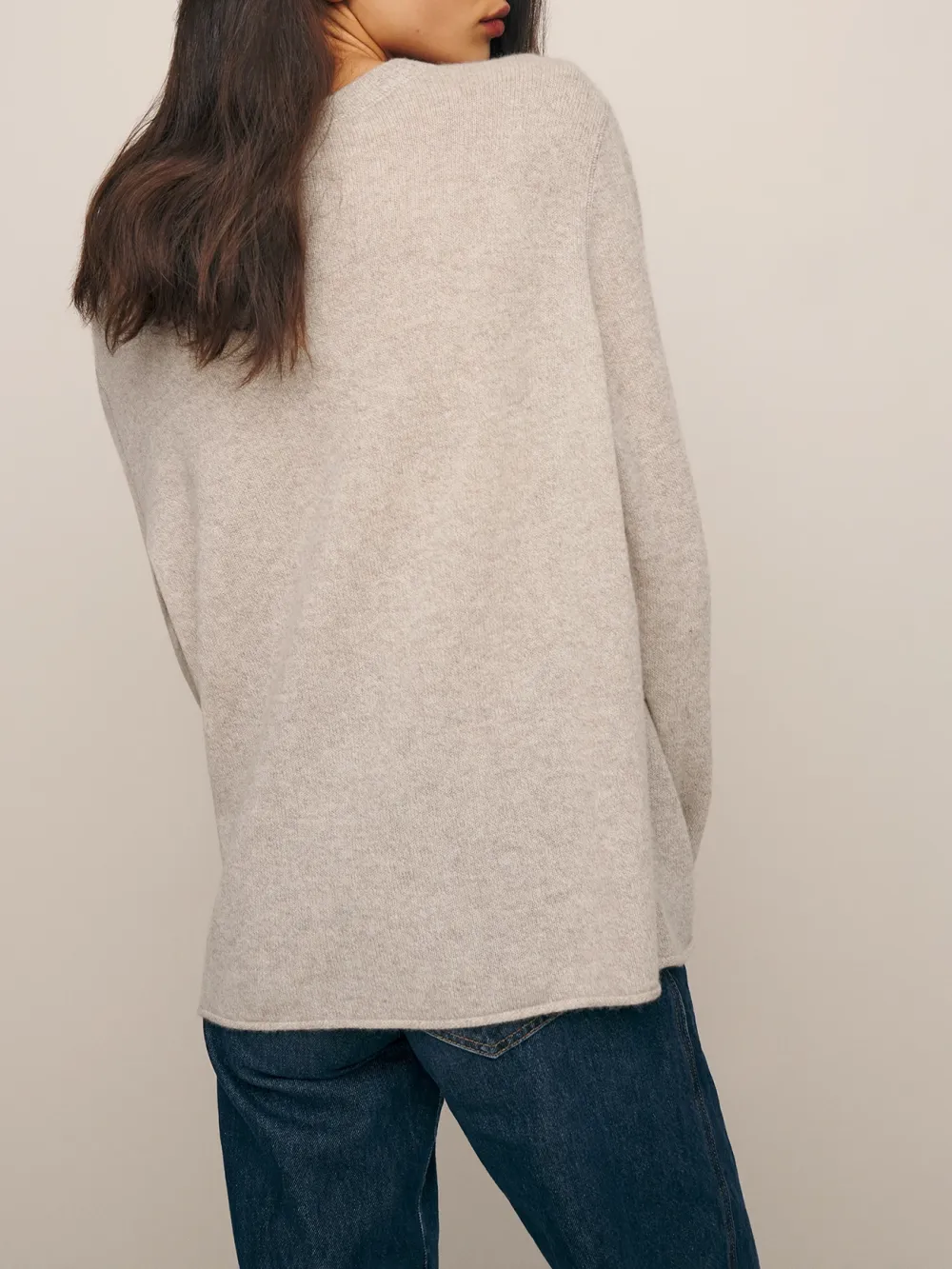 Casual Style V Neck Sweater