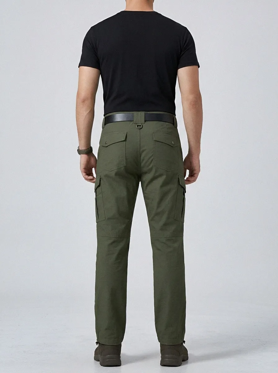 Men's Articulated-Knee Outdoor Cargo Pants