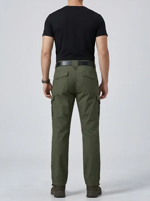 Men's Articulated-Knee Outdoor Cargo Pants