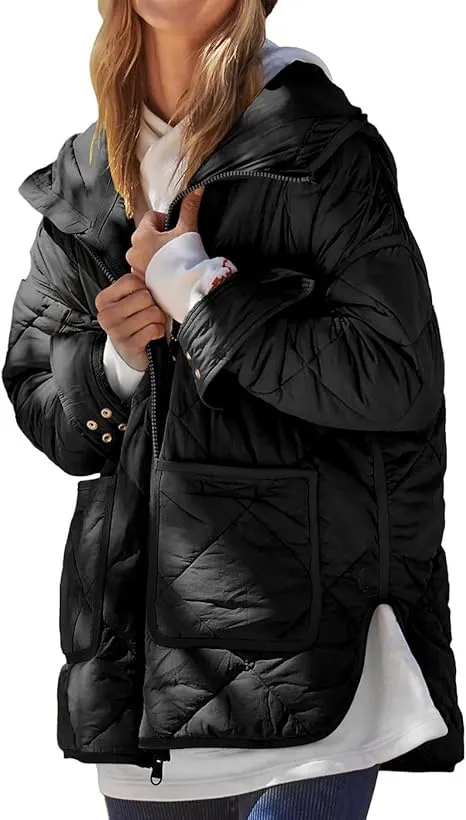 🧥 Womens Quilted Puffer Jacket – Lightweight Warmth. Timeless Comfort. Everyday Style.