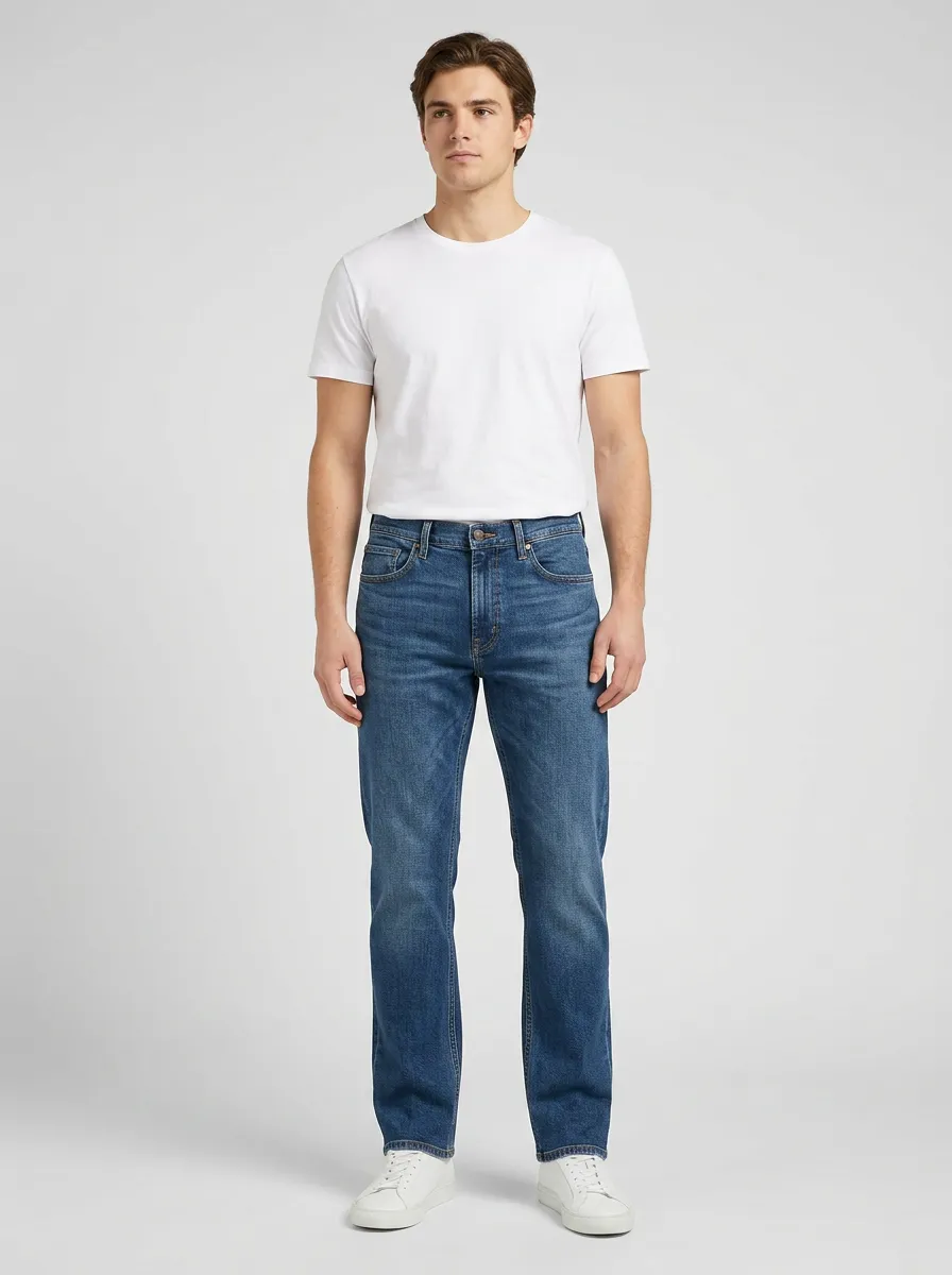 Comfort Straight Leg Everyday Stretch Jeans