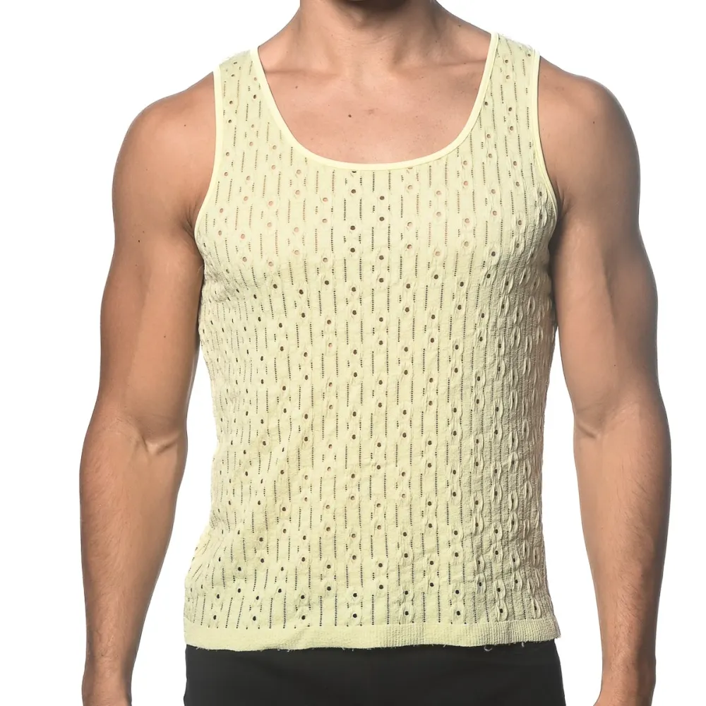 Lightfeel Textured Knit Tank Top