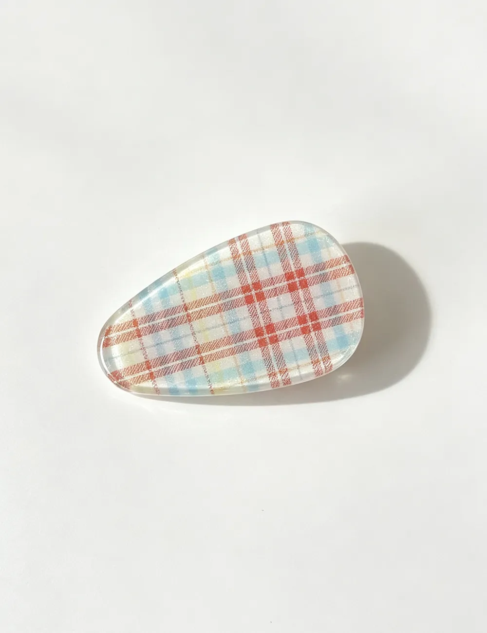Polka Dot Water Drop Shape Hair Clip