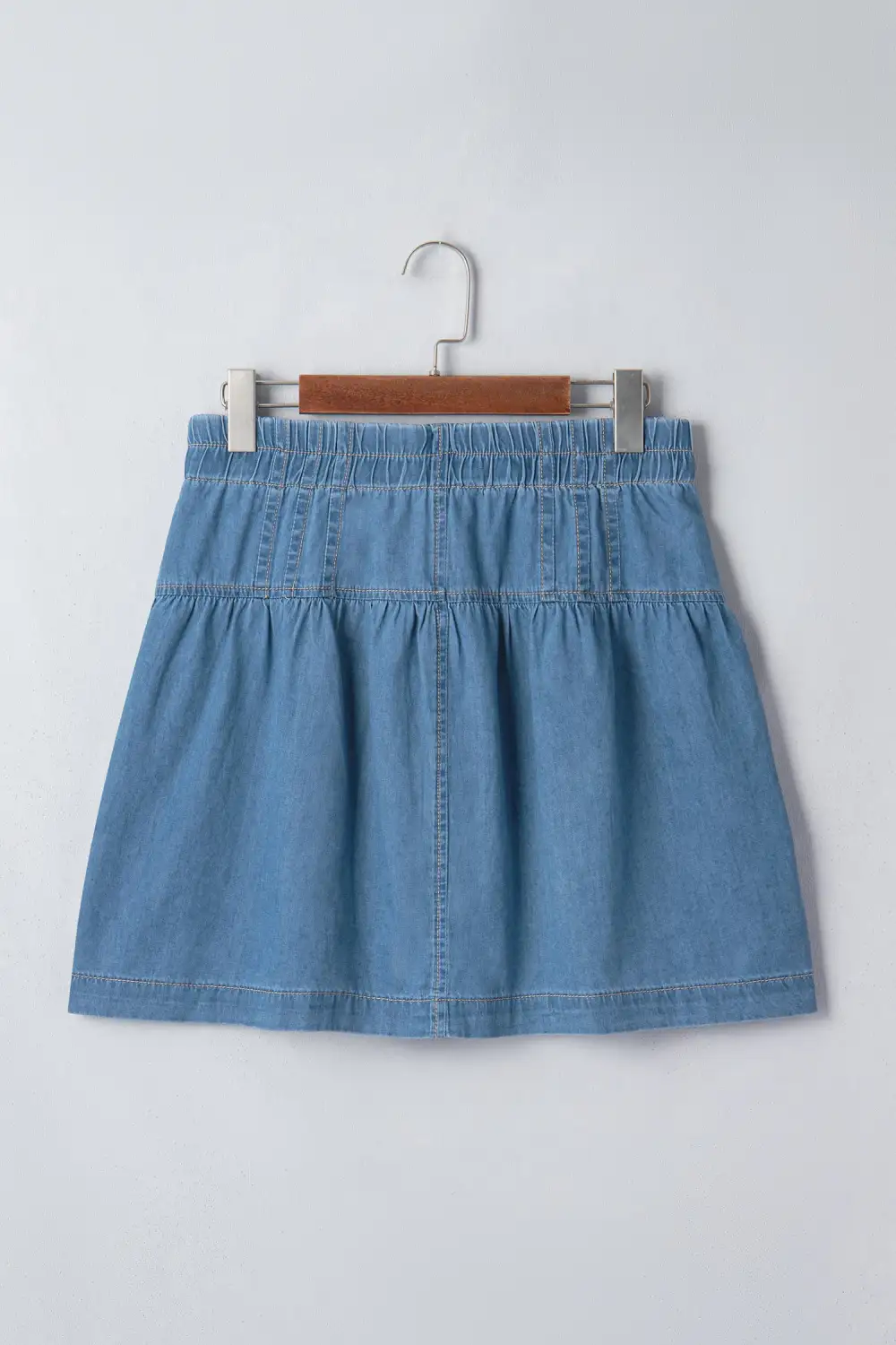 Wearable Button Front Skirt