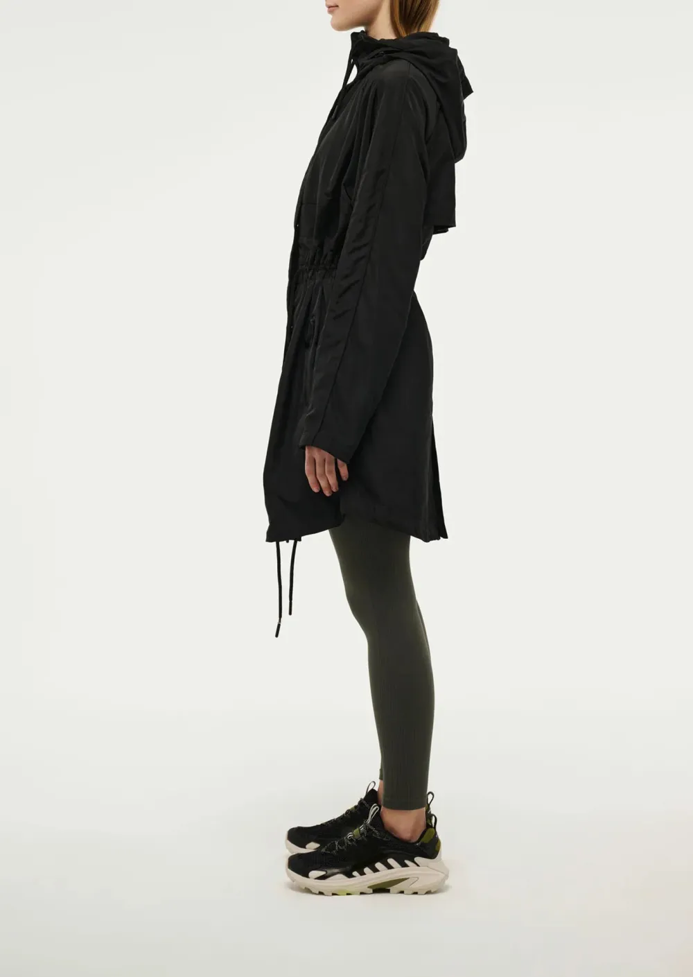 MID LENGTH HOODED JACKET
