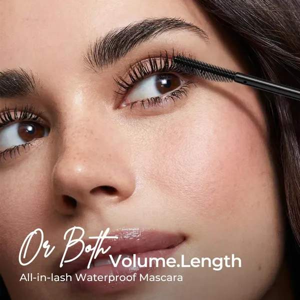 ALL-IN-LASH WATERPROOF MASCARA | Volume, Length & Long-Lasting Curl