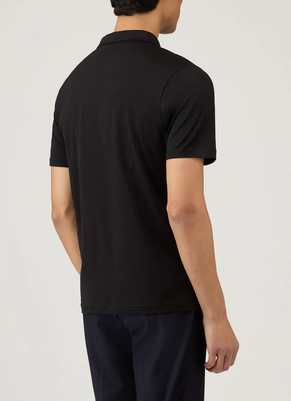 Versatile Everyday Regular Fit Cotton Jersey Short Sleeve Polo Shirt