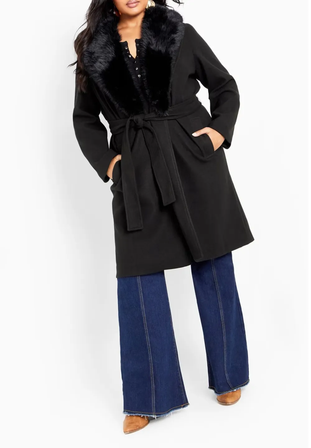 Fur Collar Jacket