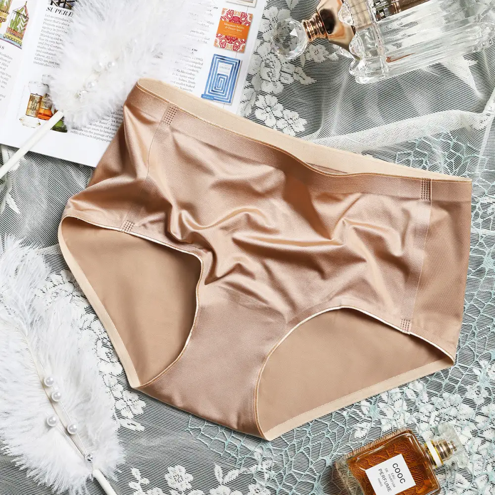 Antibacterial Modal Crotch Seamless Briefs