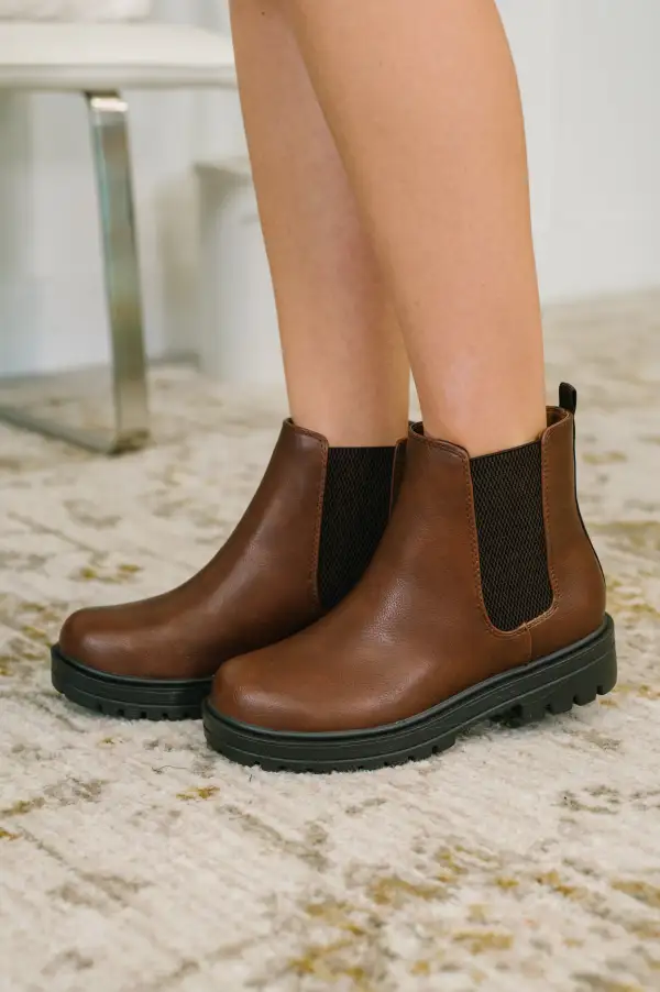 Brown Ankle Boots