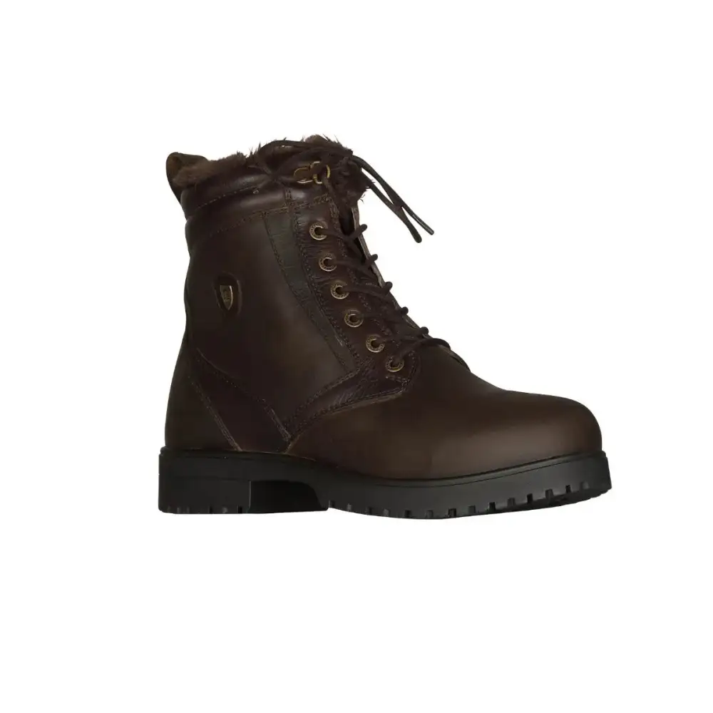 Lace-Up Weather-Ready Riding Boots