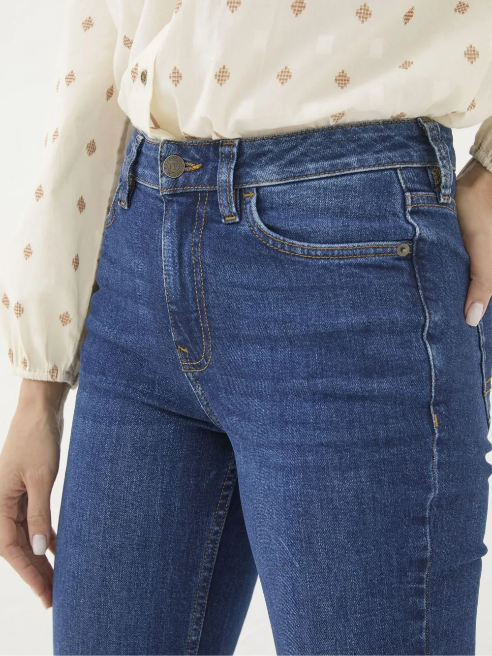 Brooke Indigo/Blue Bootcut Jeans