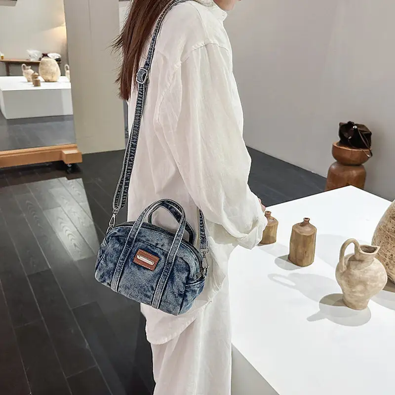 Denim Mini Casual Shoulder Bag