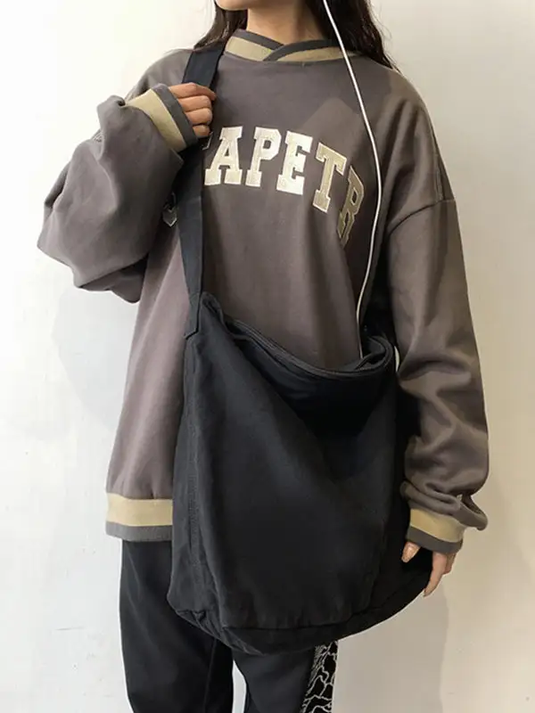 Everyday Canvas Shoulder Bag