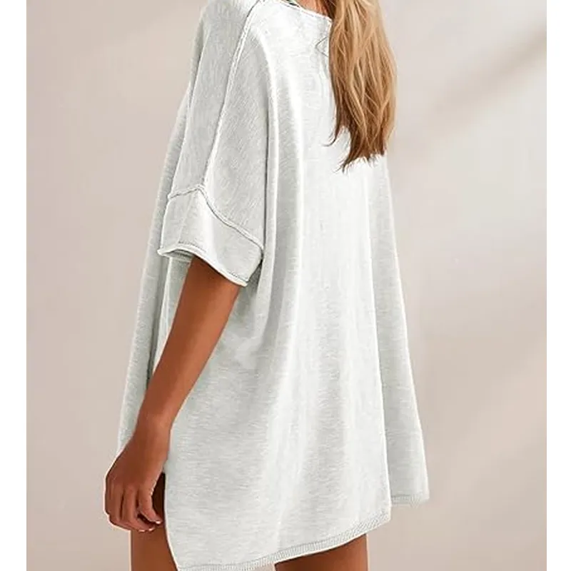Women's Loose-Fit Drop-Shoulder T-Shirt