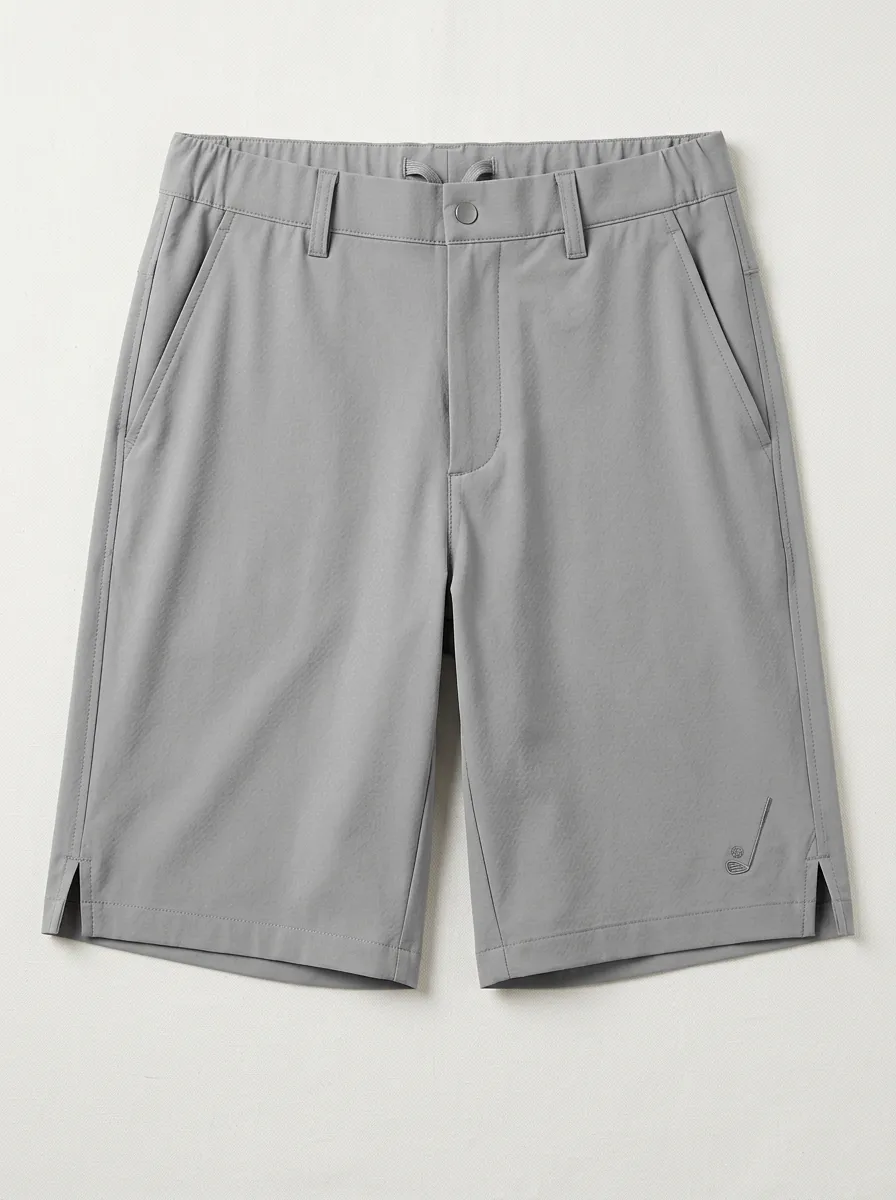 Club-Motif Golf Athletic Shorts