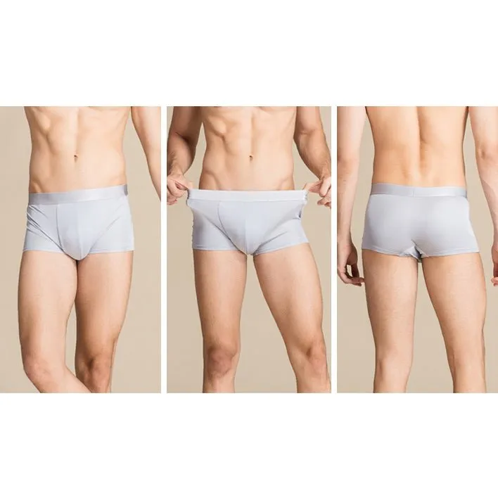 Smooth Silk Mid Rise Boxer Briefs