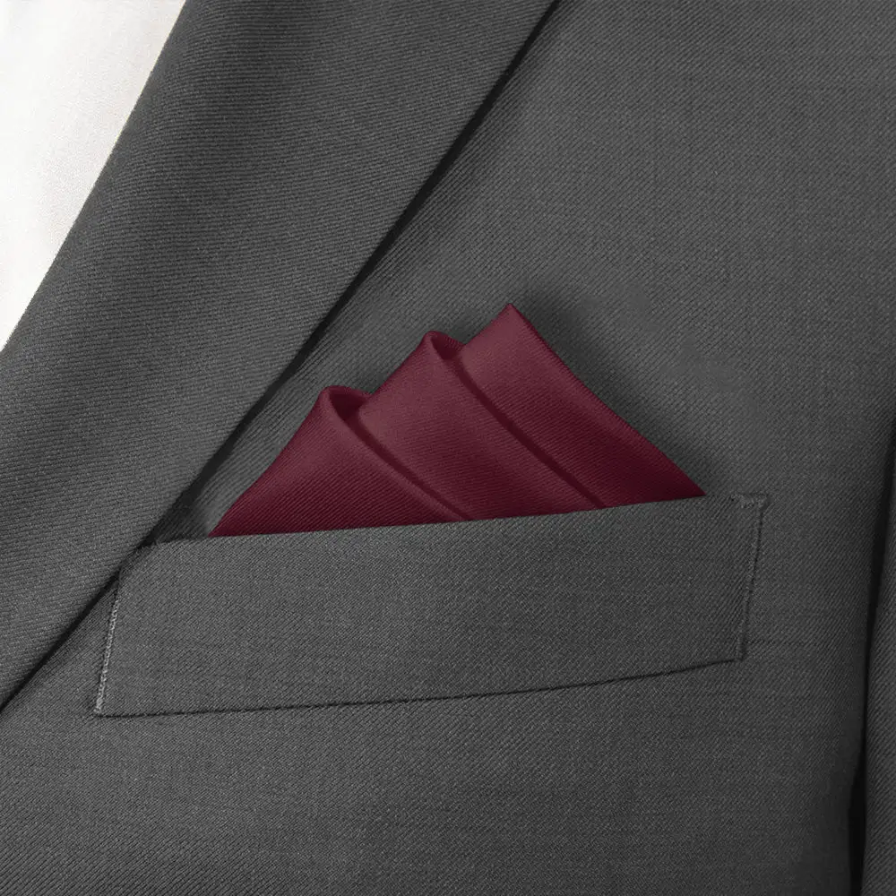 Versatile Distinctive Solid Pocket Square