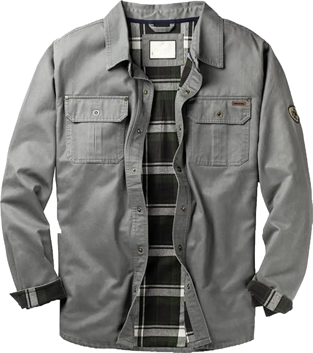 🧥 Whitetails Men's Flannel Lined Shirt Jacket – Rugged Warmth Meets Timeless Style. ⚡ Limited-Time Offer – 50% OFF