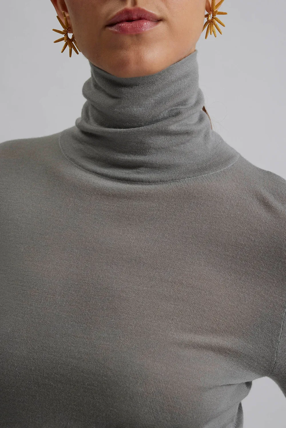 Soft Knit Turtleneck Sweater