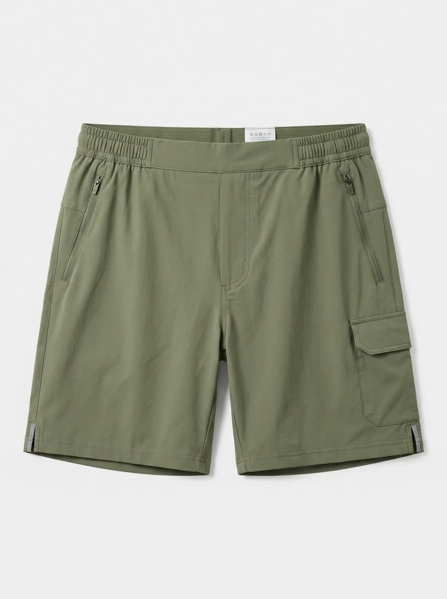 Men's Outdoor Hiking Quick-Dry Zippered Cargo Shorts