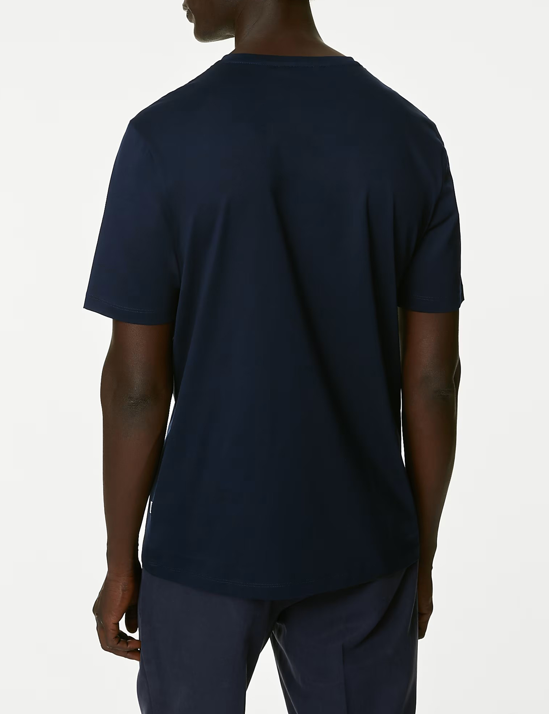 Pure Cotton V-Neck T-Shirt